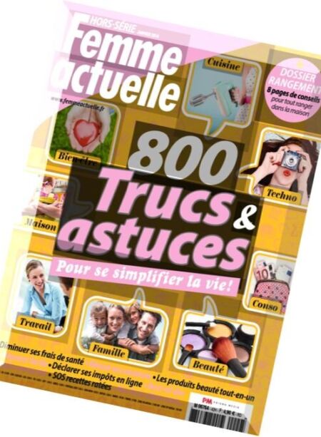 Femme Actuelle – Hors-Serie Cuisine Janvier 2016 Cover