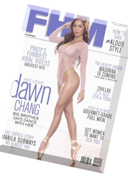 FHM Philippines – February 2016 Cover