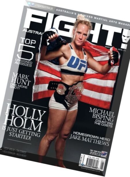 Fight Magazine Australia – February-March 2016 Cover