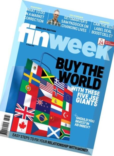 Finweek – 21 January 2016 Cover