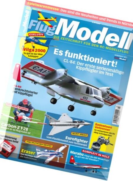 Flugmodell – Marz 2016 Cover
