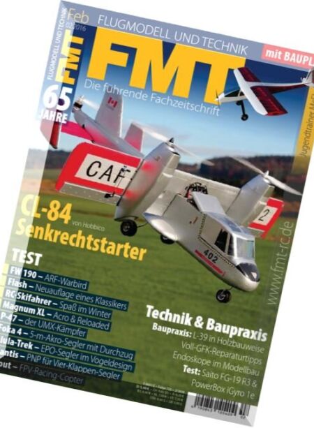 FMT Magazin – Februar 2016 Cover