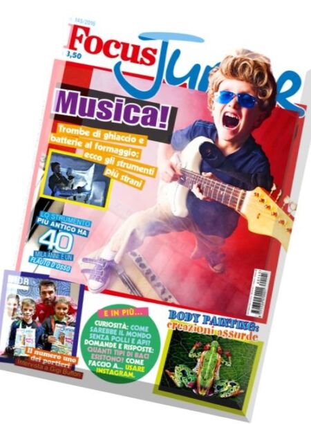 Focus Junior – Febbraio 2016 Cover