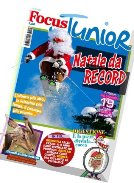 Focus Junior – Gennaio 2016 Cover