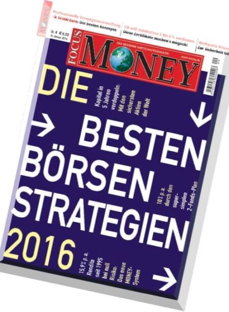Focus Money – 04-2016 (20.01.2016) Cover
