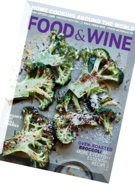 Food & Wine – February 2016 Cover