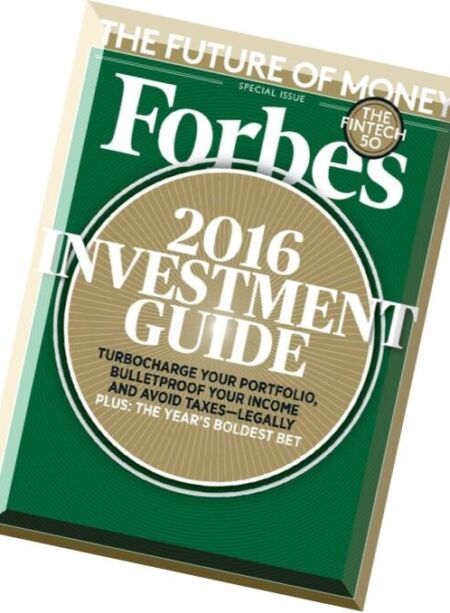 Forbes – (12 – 28 – 2015) Cover