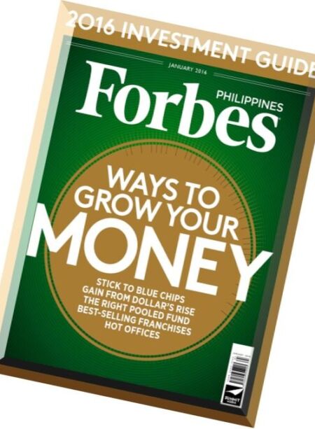 Forbes Philippines – January 2016 Cover