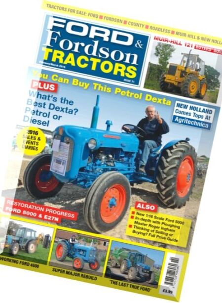 Ford & Fordson Tractors – February-March 2016 Cover