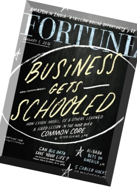 Fortune – 1 January 2016 Cover