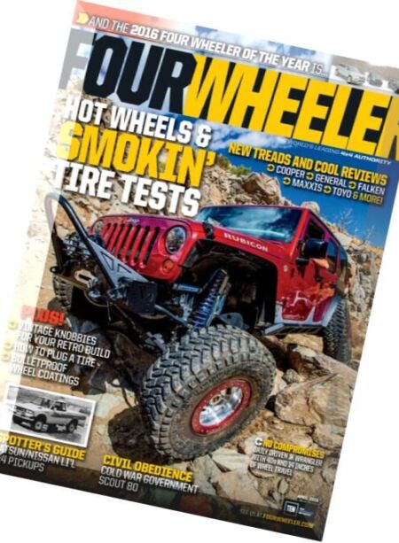 Four Wheeler – April 2016 Cover