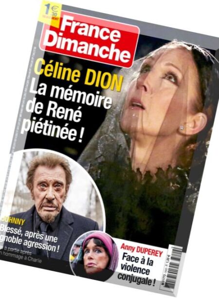 France Dimanche – 29 Janvier au 4 Fevrier 2016 Cover
