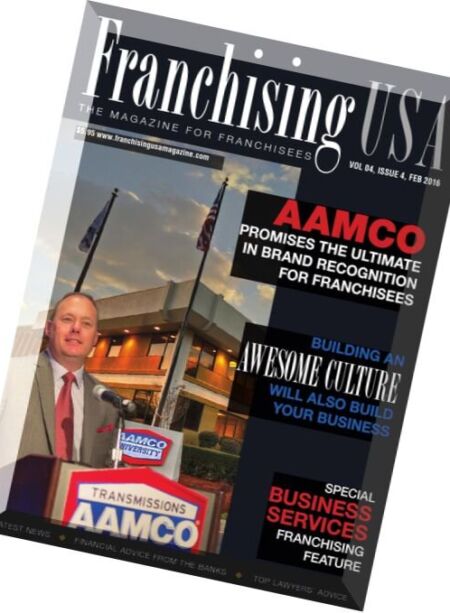 Franchising USA – February 2016 Cover