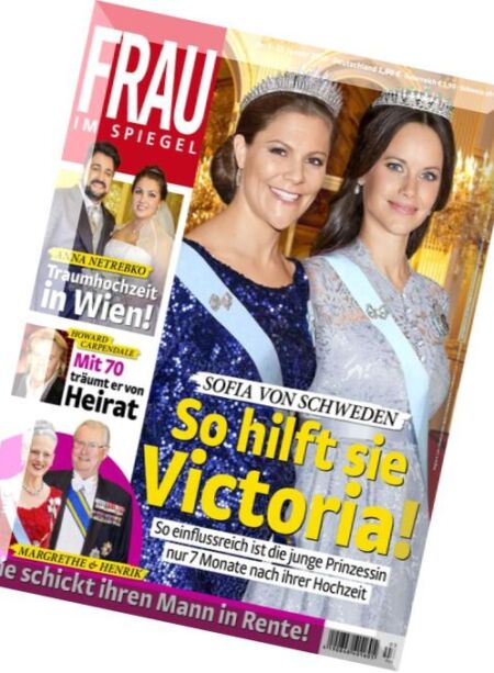 Frau im Spiegel – 13 Januar 2016 Cover