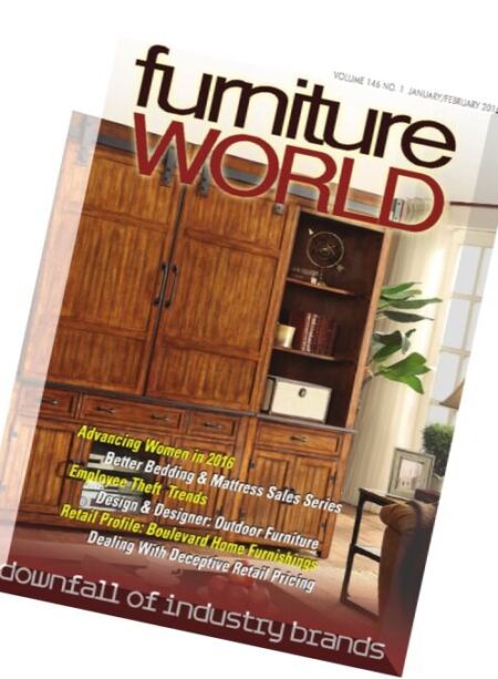 Furniture World – January-February 2016 Cover