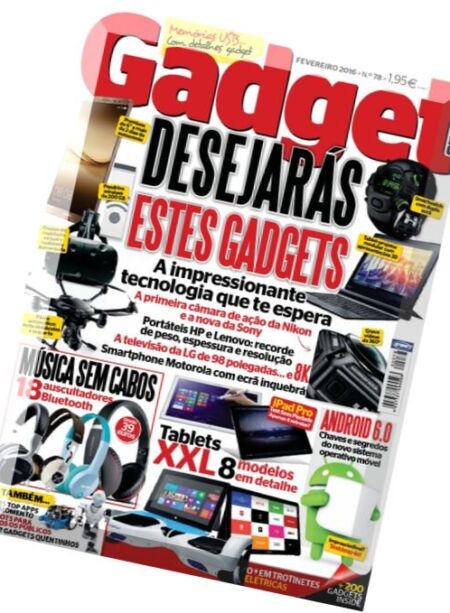 Gadget Portugal – Fevereiro 2016 Cover