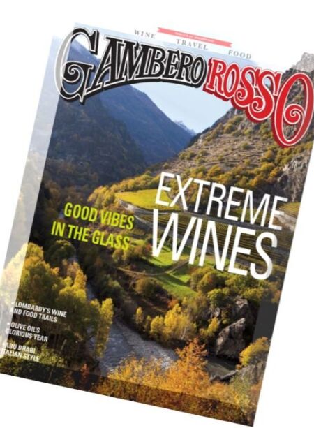 Gambero Rosso – January 2016 Cover