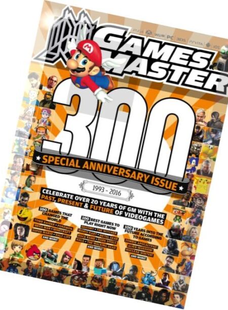 Gamesmaster – February 2016 Cover