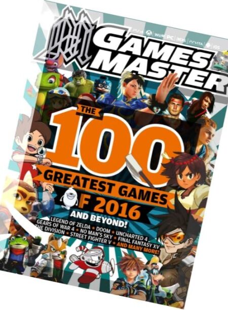 Gamesmaster – January 2016 Cover