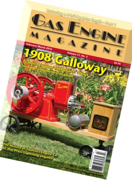 Gas Engine Magazine – February-March 2016 Cover