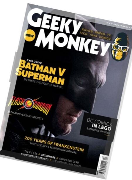 Geeky Monkey – January 2016 Cover