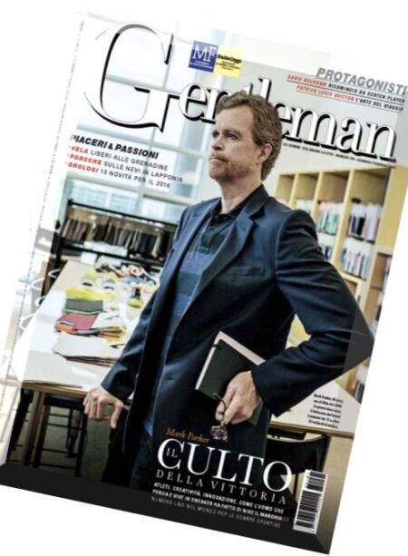 Gentleman – Gennaio-Febbraio 2016 Cover