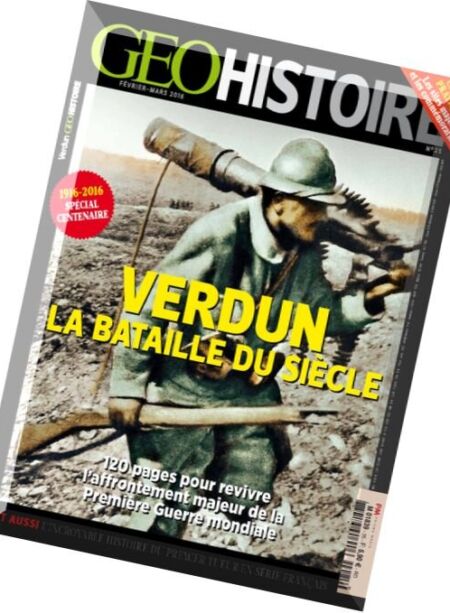 Geo Histoire – Fevrier-Mars 2016 Cover