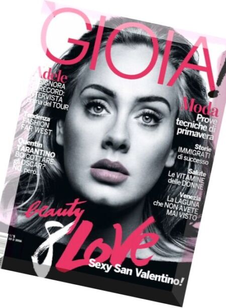 Gioia! – 13 Febbraio 2016 Cover