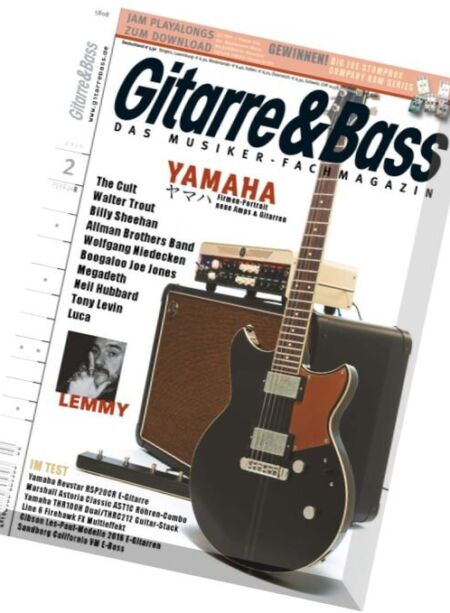 Gitarre & Bass – Februar 2016 Cover