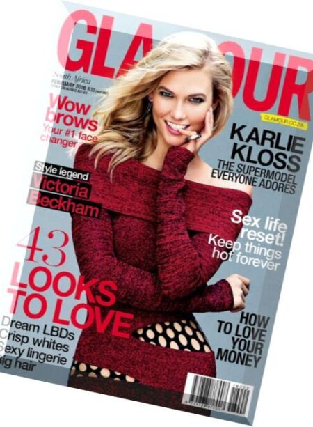 Glamour South Africa – February 2016 Cover