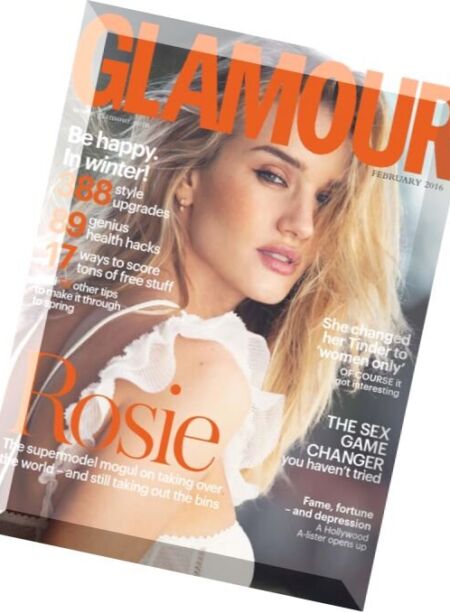Glamour UK – February 2016 Cover