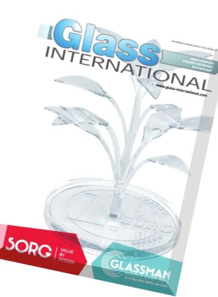 Glass International – December 2015 – January 2016 Cover