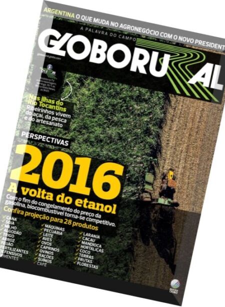 Globo Rural – Brasil Ed. 363, Janeiro de 2016 Cover