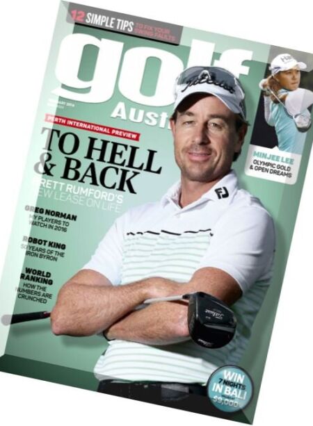 Golf Australia – February 2016 Cover