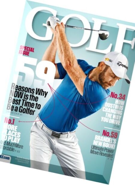 Golf Magazine – February 2016 Cover
