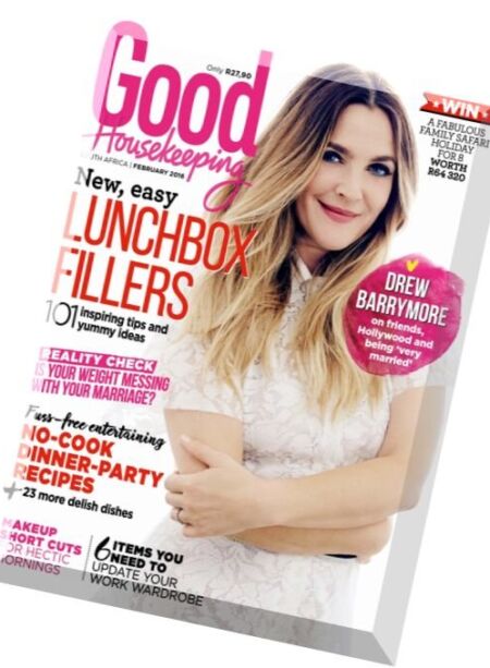 Good Housekeeping South Africa – February 2016 Cover