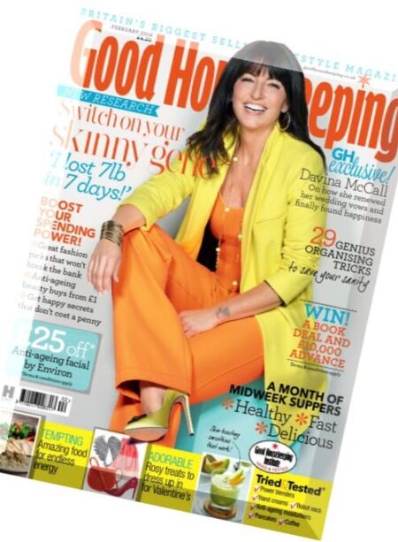 Good Housekeeping UK – February 2016 Cover