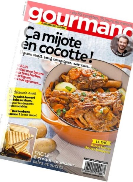 Gourmand – 7 au 20 Janvier 2016 Cover