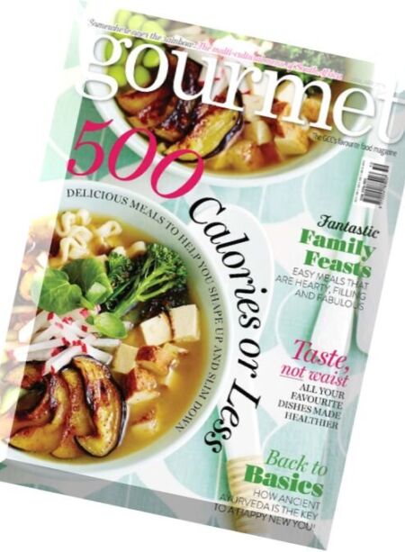 Gourmet – January 2016 Cover