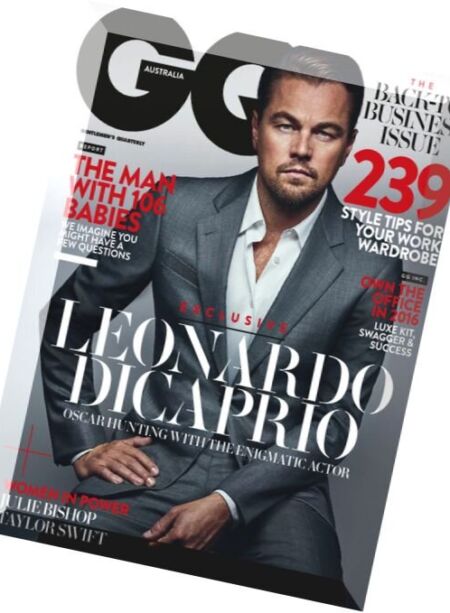 GQ Australia – February 2016 Cover