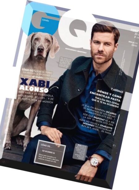 GQ Spain – Febrero 2016 Cover