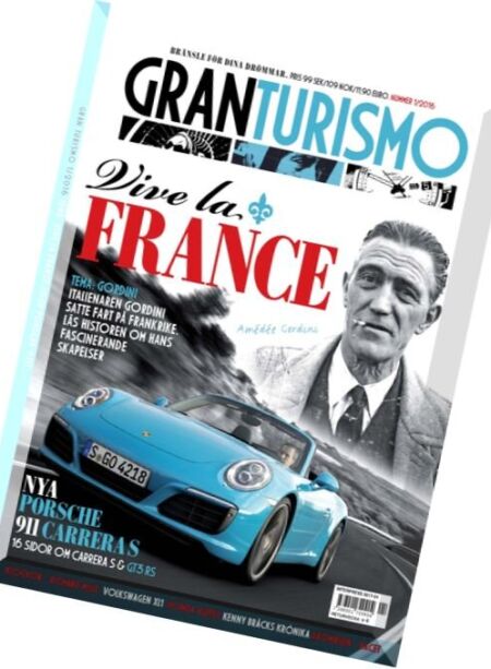 Gran Turismo – Nr.1, 2016 Cover