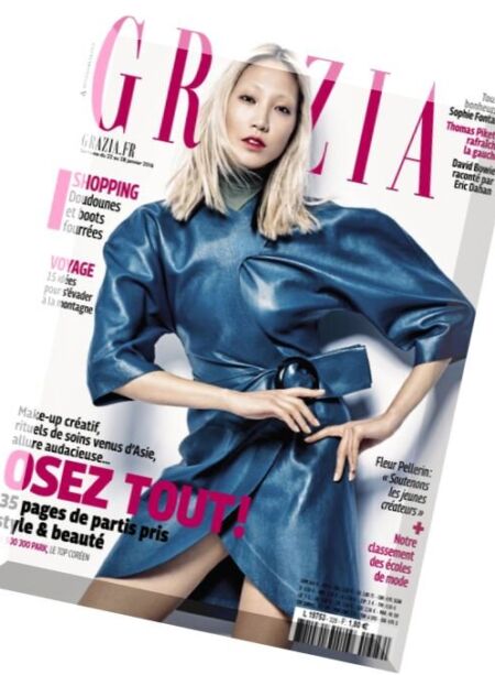 Grazia France – 22 au 28 Janvier 2016 Cover