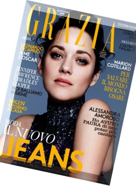 Grazia Italia – 13 Gennaio 2016 Cover