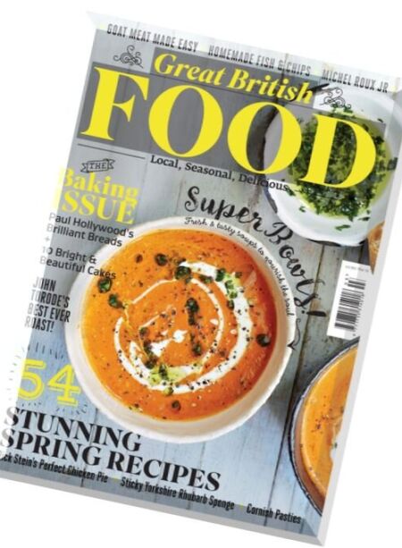 Great British Food – March 2016 Cover