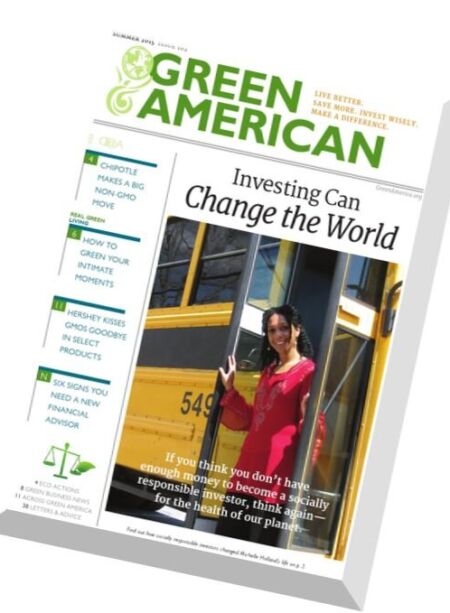 Green American – Summer 2015 Cover