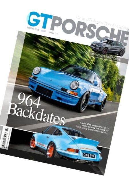 GT Porsche – February 2016 Cover