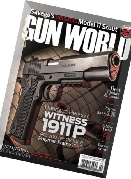 Gun World – February 2016 Cover