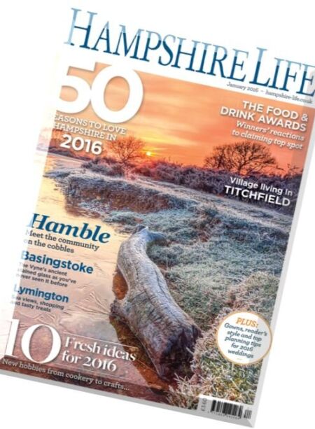 Hampshire Life – January 2016 Cover