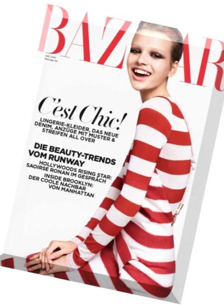 Harper’s Bazaar Germany – Februar 2016 Cover